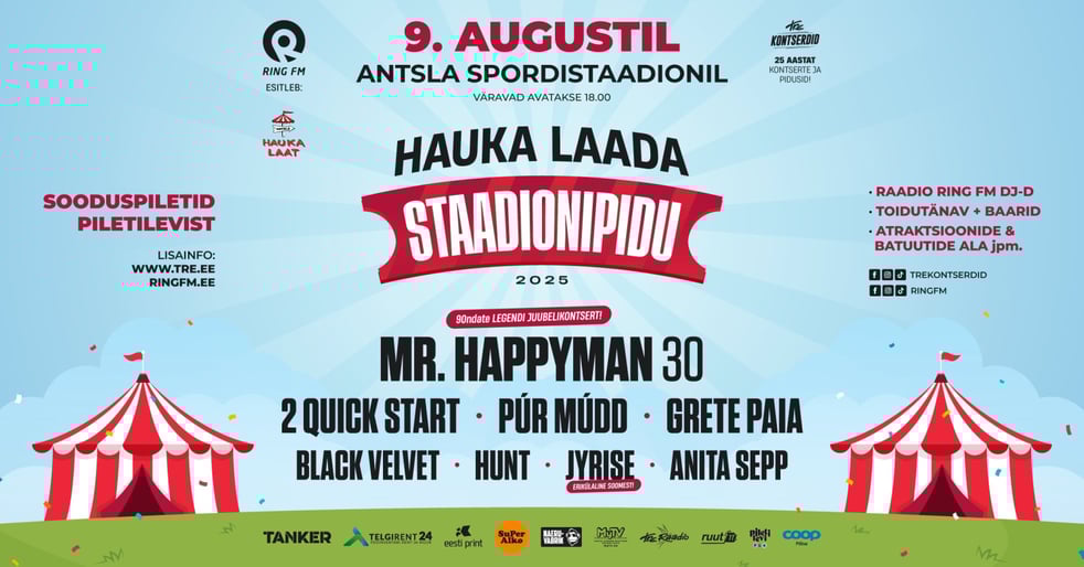 Hauka laada staadionipidu 2025