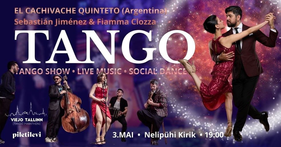 TANGO - El Cachivache Quinteto - Sebastián Jiménez ja Fiamma Clozza - Argentiina