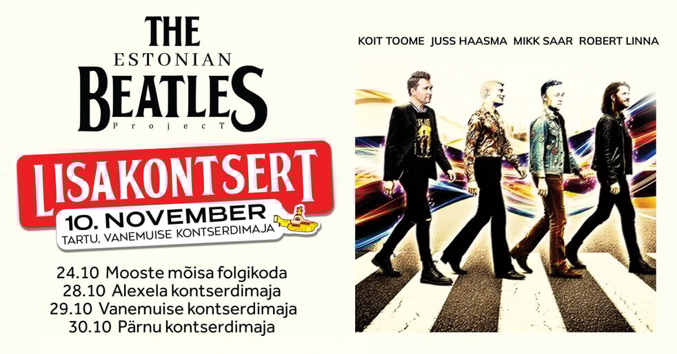 The Estonian Beatles. Lisakontsert.