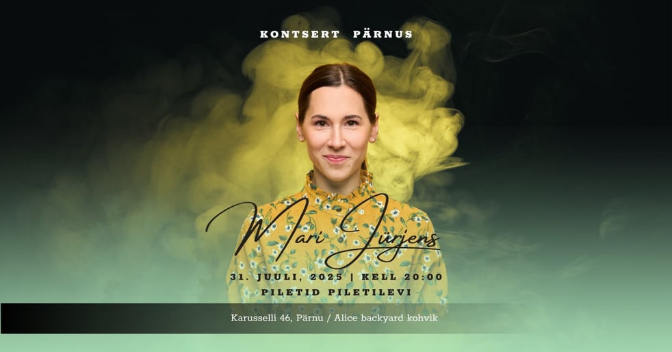 Mari Jürjens - suvekontsert Pärnus
