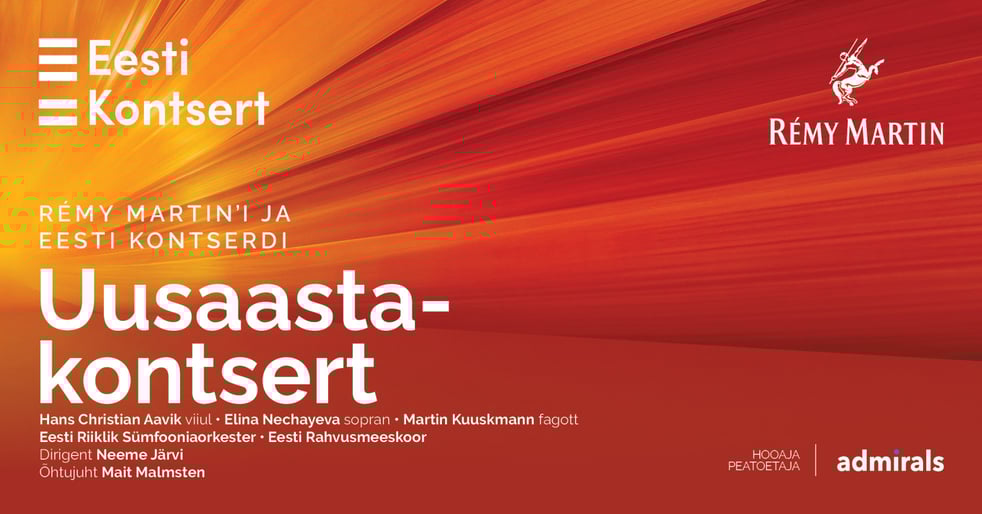 Rémy Martin´i ja Eesti Kontserdi uusaastakontsert