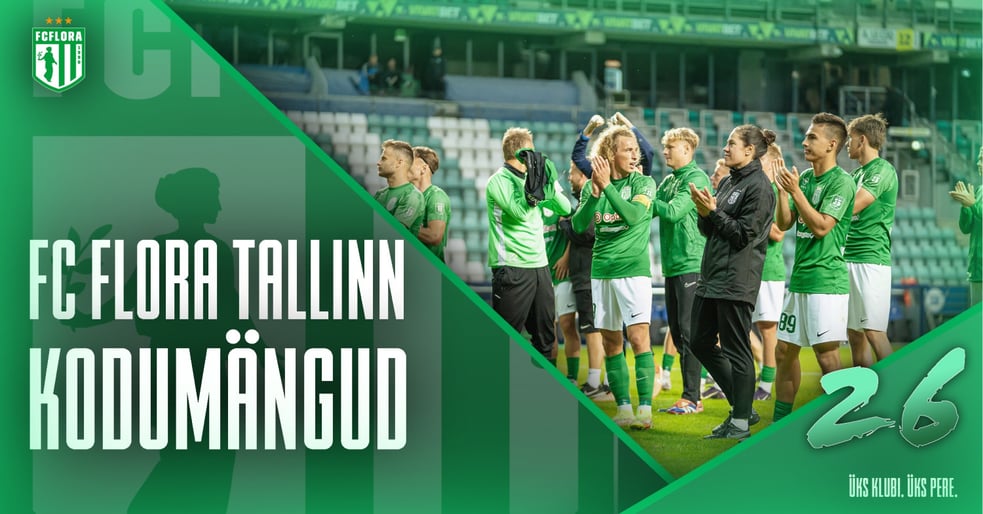 FC Flora Tallinn vs FC Nõmme Kalju / FC Flora Tallinn kodumängud 2026