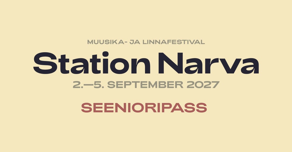 Seenioripass / Station Narva 2027