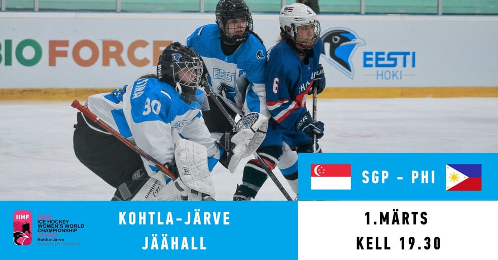 SGP - PHI / IIHF naiste jäähoki MM III divisjoni B-grupi turniir Kohtla-Järvel