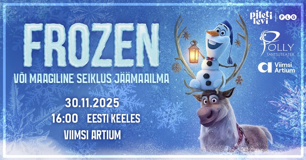 FROZEN või maagiline seiklus jäämaailma. EESTI KEELES