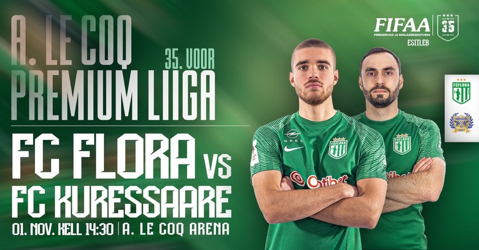 Premium liiga 35. voor: Fifaa esitleb - FC Flora vs FC Kuressaare