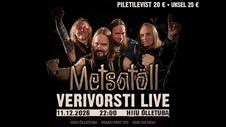 Metsatöll. Verivorsti live Hiiu Õlletoas