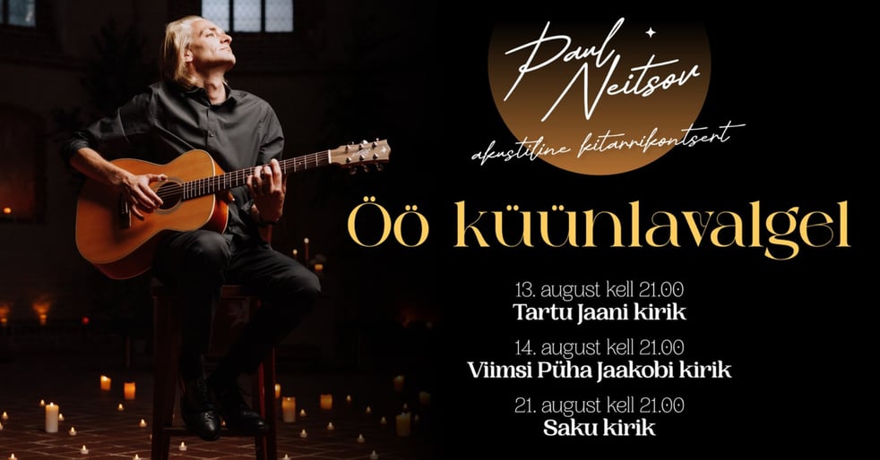Paul Neitsovi kitarrikontsert: Öö küünlavalgel