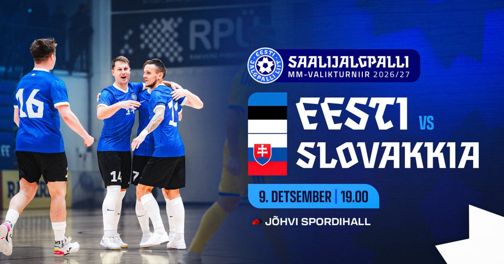 EESTI - SLOVAKKIA | Saalijalgpalli MM-valikturniir