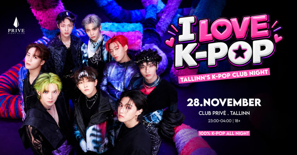I LOVE K-POP | Tallinn's K-Pop Club Night