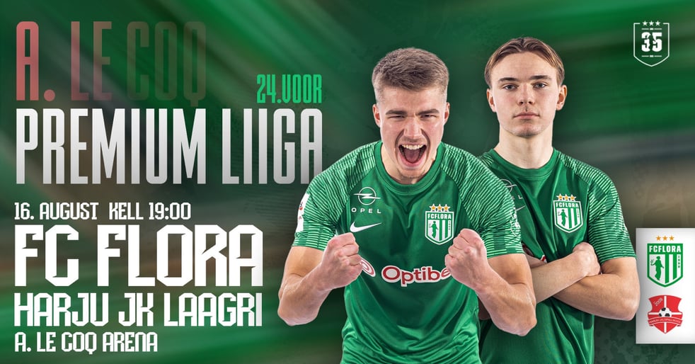 Premium liiga / FC Flora vs Harju JK Laagri