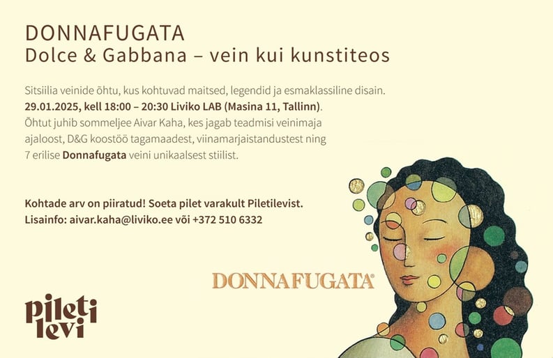 Donnafugata Dolce & Gabbana - vein kui kunstiteos