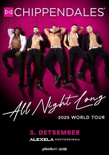 Chippendales ''All Night Long'' - Maailmakuulus meeste show Las Vegasest