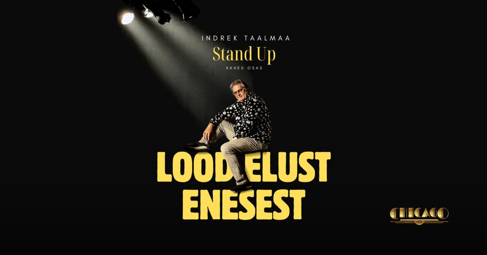 Indrek Taalmaa stand up ''Lood elus enesest''. Chicago 1933 elamusõhtud