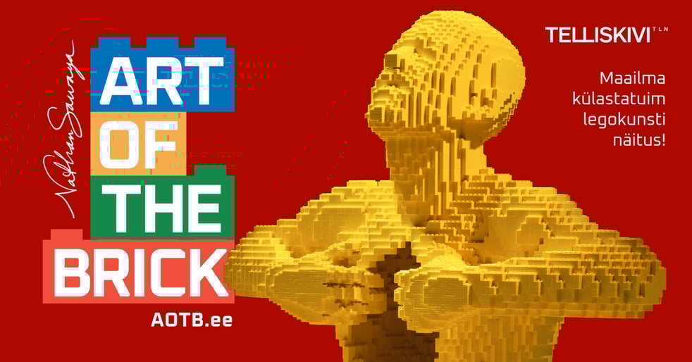 Art Of The Brick - LEGO®kunsti näitus / Time Slot ehk Kindla sisenemisajaga pilet
