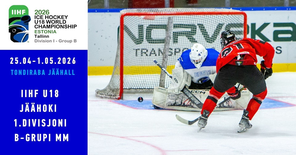 Turniiripass / IIHF U18 meeste jäähoki MM I divisjoni B-grupi turniir Tallinnas