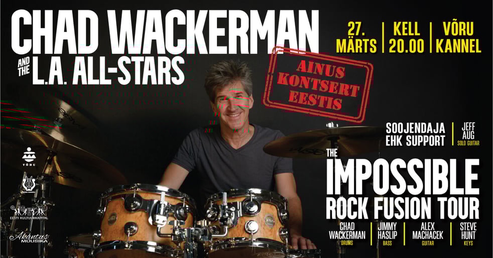 Chad Wackerman ja L.A. All-Stars The Impossible Rock Fusion Tour