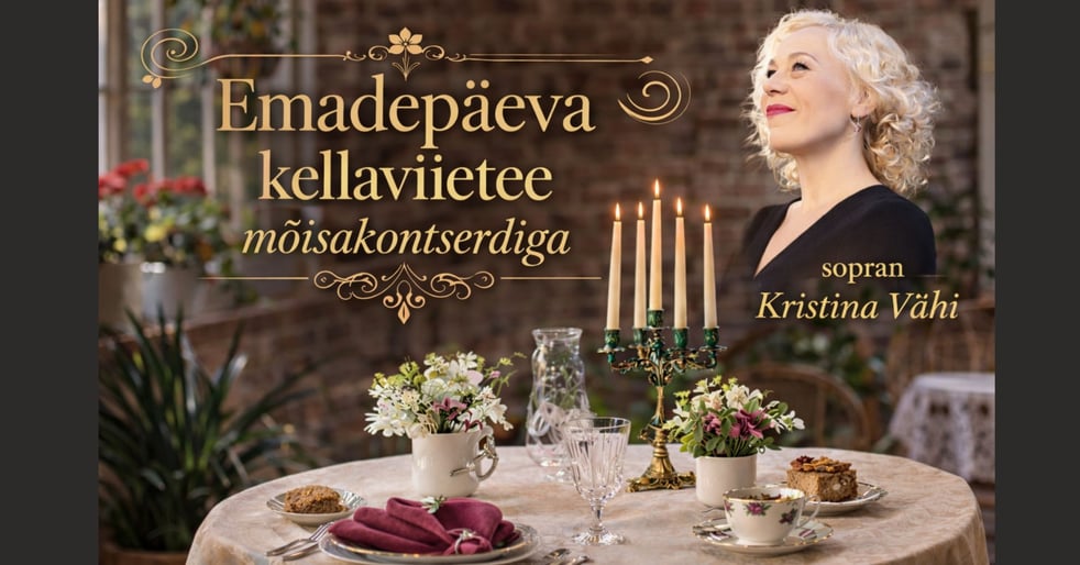 Emadepäeva kellaviietee mõisakontserdiga: Kristina Vähi, Anija Mõis