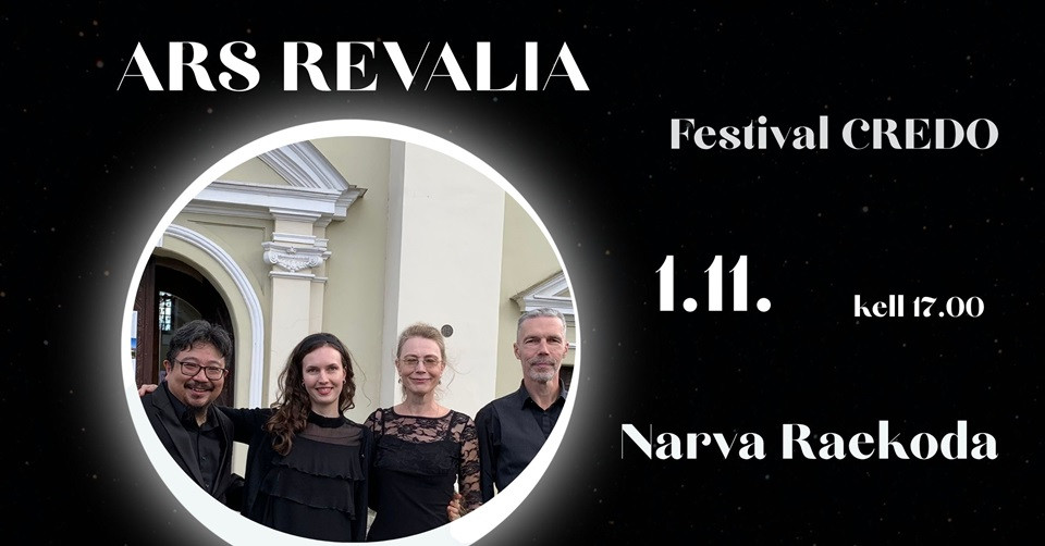 Festival Credo. Barokkansambel Ars Revalia.