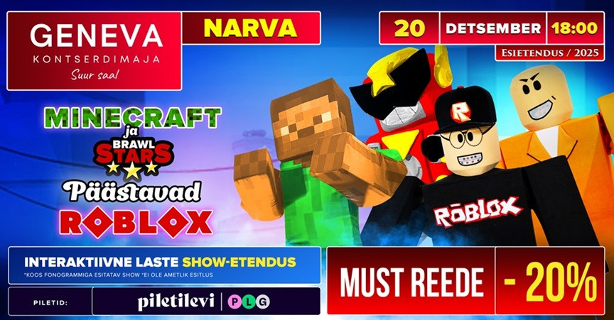 Minecraft ja Brawl Stars päästavad Robloxi!