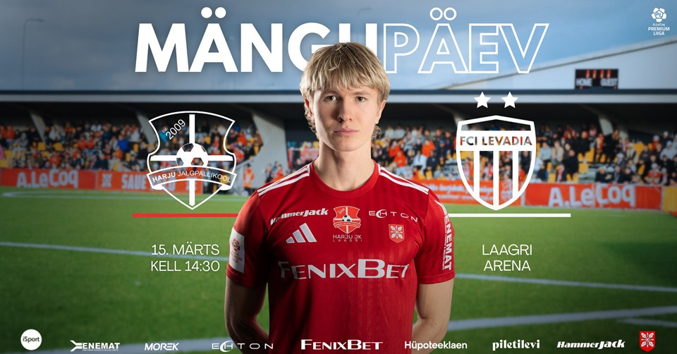 Harju Jalgpallikool vs FCI Levadia / Harju JK Laagri kodumängud 2026