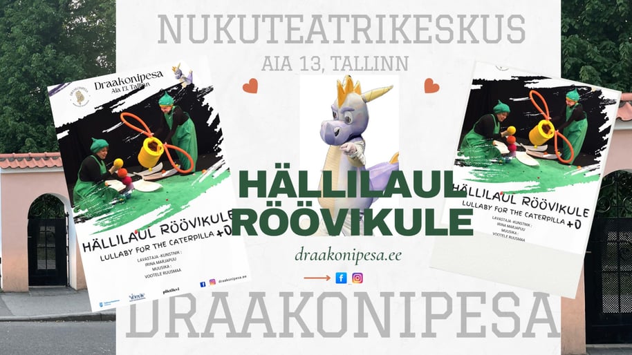Nukulavastus kõige väiksematele ''Hällilaul Röövikule'' / ''Kолыбельная Для Гусенички'' / ''Lullaby For The Caterpillar''