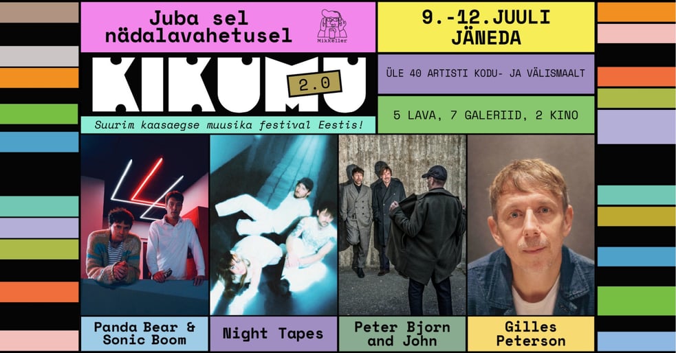 KIKUMU 2026 / 1-päeva Pass / 1 Day Pass - Neljapäev 09.07