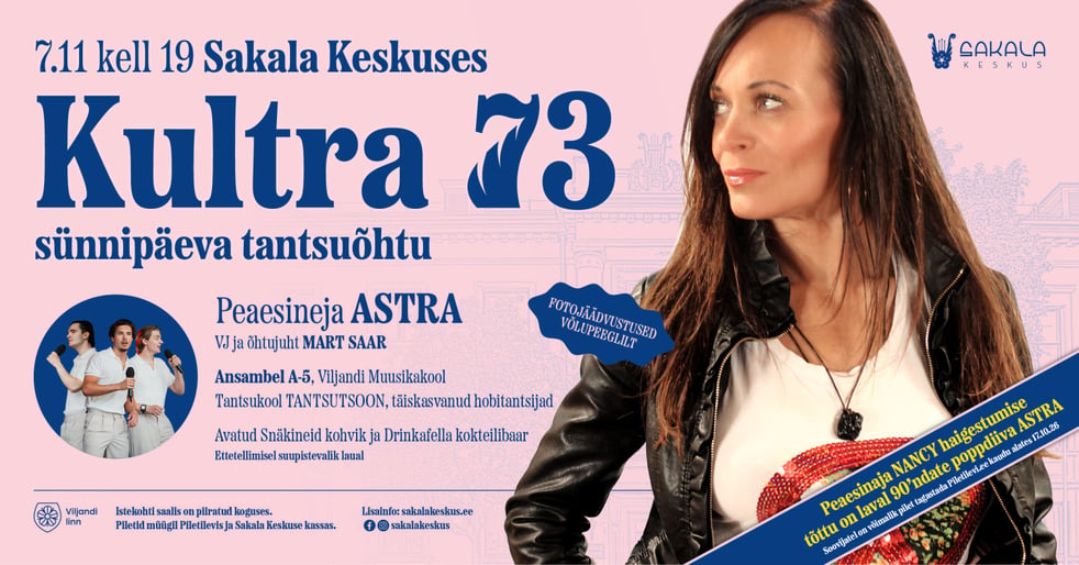 Kultra 73. sünnipäeva tantsuõhtu