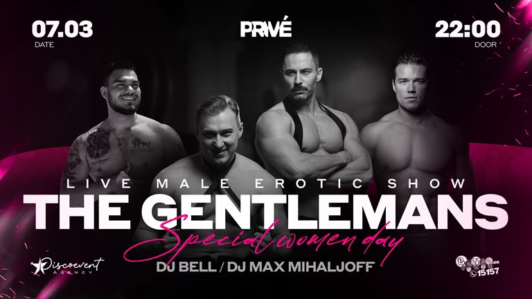 Women's Night The GENTLEMANS erotic show