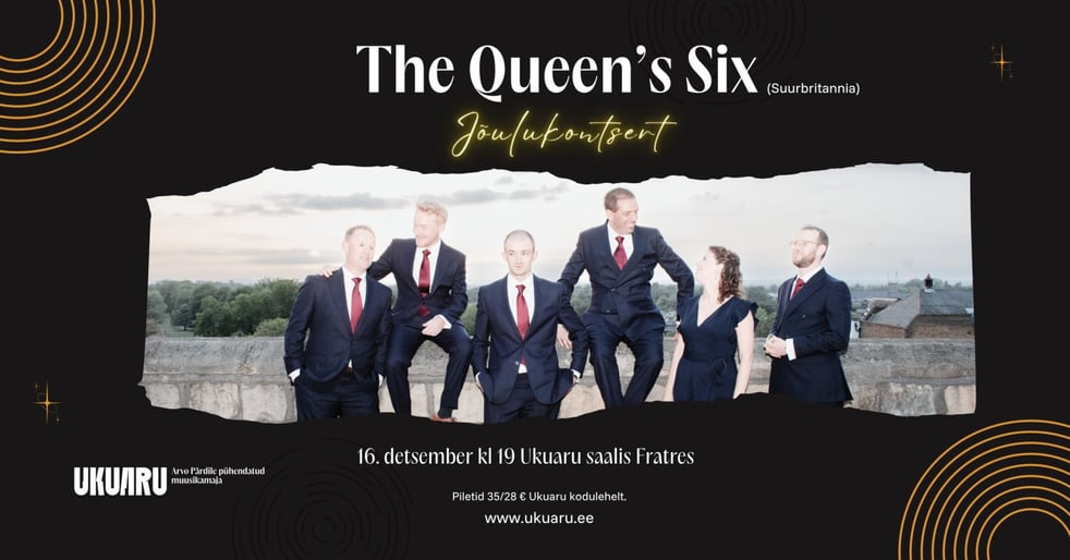 The Queen's Six jõulukontsert Ukuarus