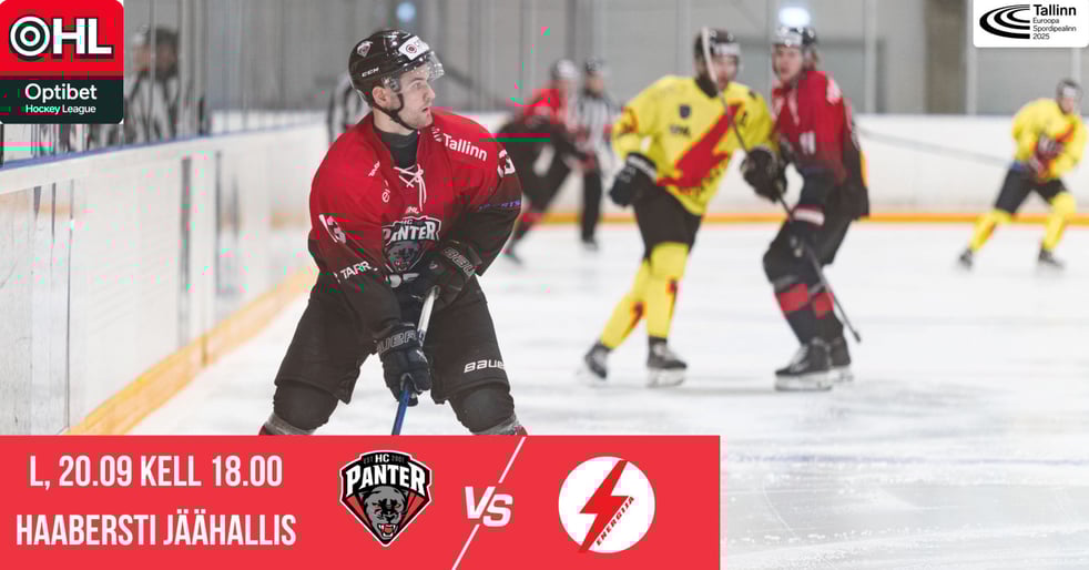 HC Panter Optibet hokiliiga. HC Panter vs HC Energija