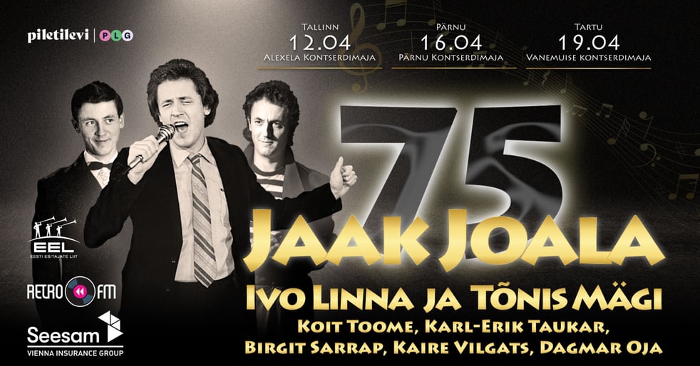 Jaak Joala 75 galakontsert. Lisakontsert.