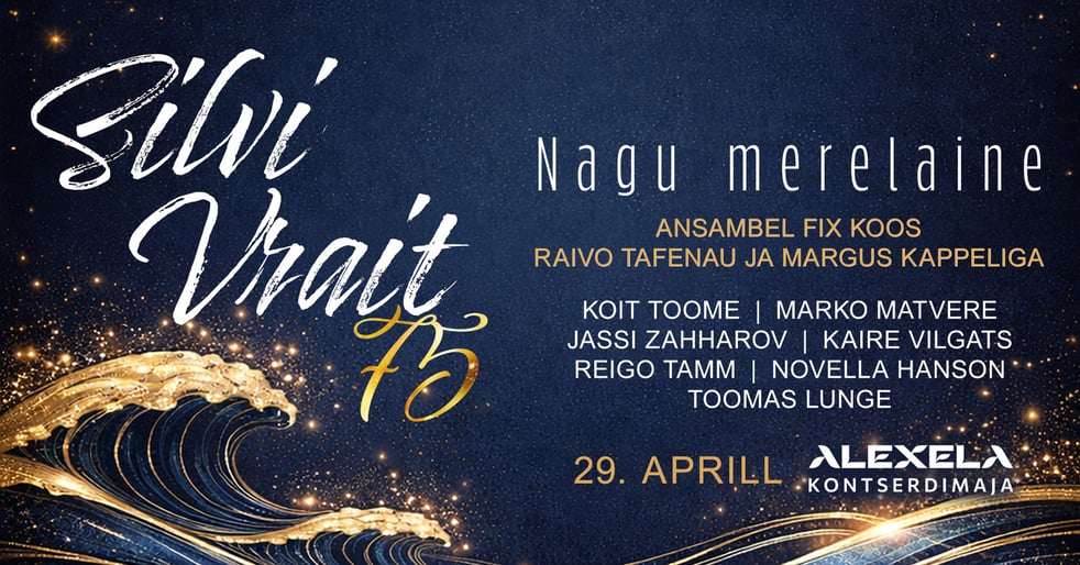 Silvi Vrait 75 ''Nagu merelaine''