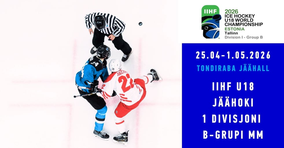 Turniiripass / IIHF U18 meeste jäähoki MM I divisjoni B-grupi turniir Tallinnas