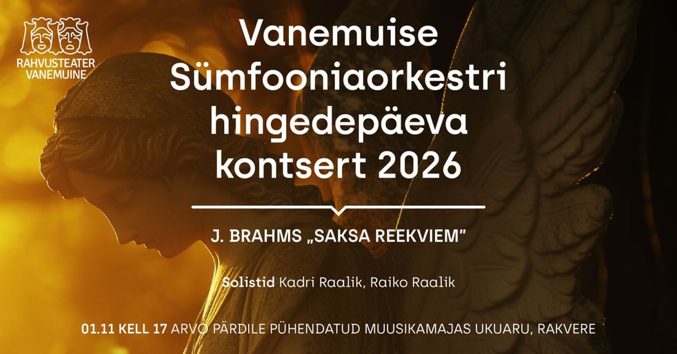 Vanemuise Sümfooniaorkestri hingedepäeva kontsert