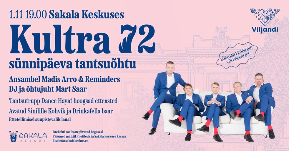 Kultra 72 sünnipäeva tantsuõhtu