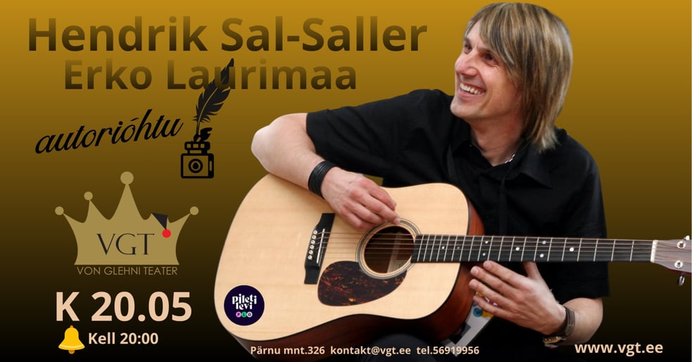 Hendrik Sal-Saller ja Erko Laurimaa autoriõhtu