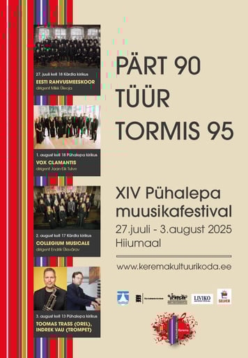 XIV Pühalepa muusikafestival: Eesti Rahvusmeeskoor