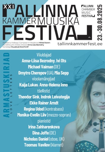 XXI Tallinna Kammermuusika Festivali pass