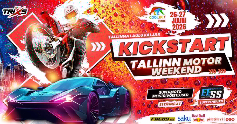 Tallinn Motor Weekend. Kickstart 2026 / 1 päeva pilet