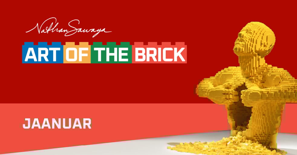 Art Of The Brick - LEGO®kunsti näitus / Flexible ehk Paindlik pilet / Jaanuar / January