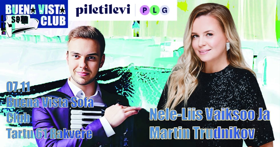 Jääb ära: Nele-Liis Vaiksoo ja Martin Trudnikov 07.11.25 Rakvere