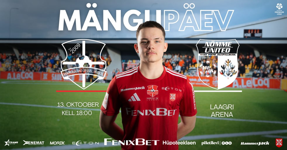 Harju JK Laagri vs FC Nõmme United / Harju JK Laagri kodumängud 2026