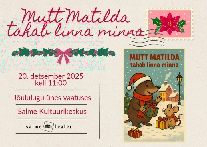 Jõululugu ''Mutt Matilda tahab linna minna''