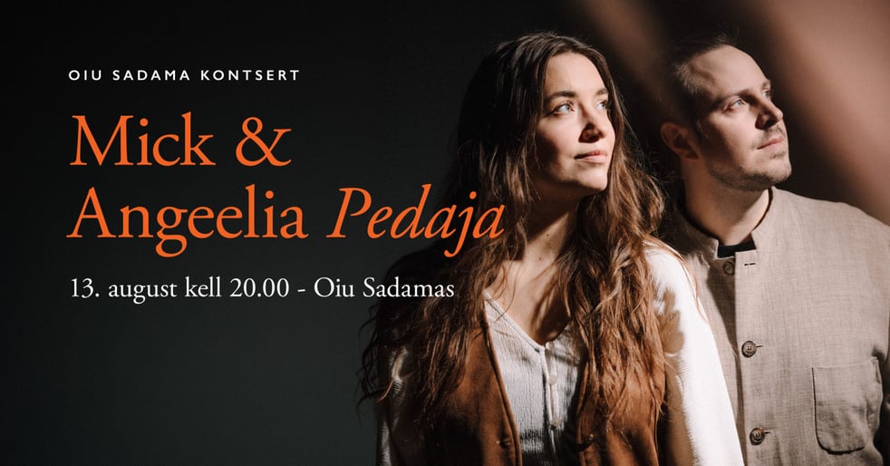 Mick ja Angeelia Pedaja kontsert Oiu Sadamas