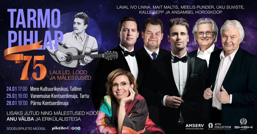 Tarmo Pihlap 75 - laulud, lood ja mälestused