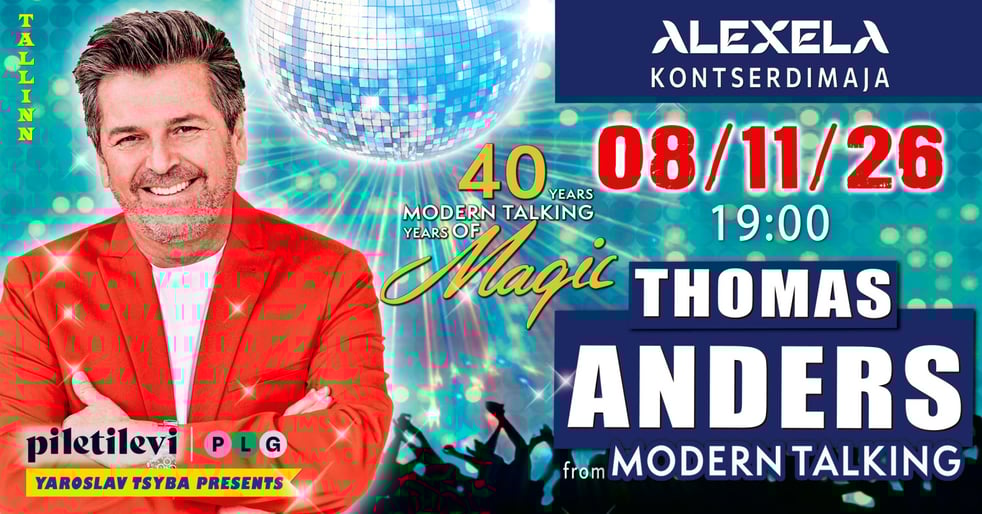 THOMAS ANDERS from Modern Talking