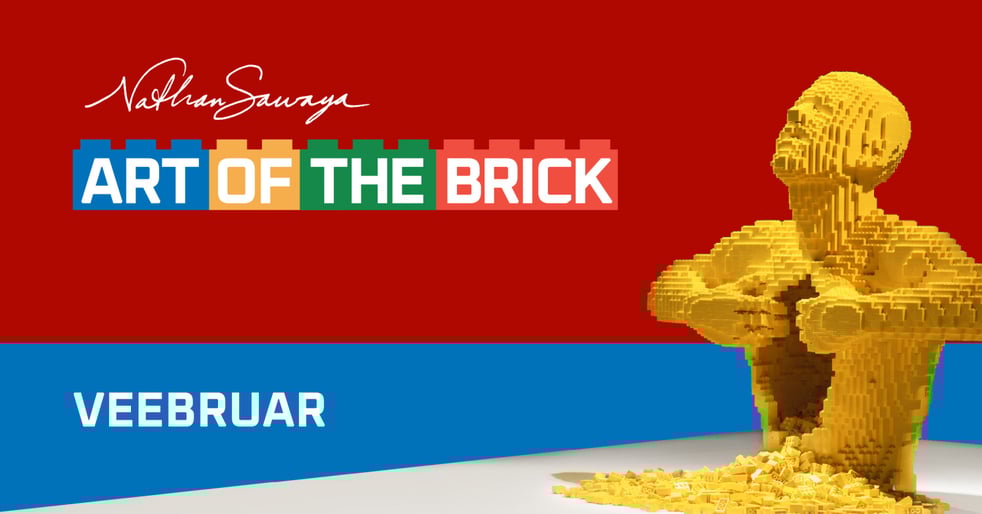 Art Of The Brick - LEGO®kunsti näitus / Flexible ehk Paindlik pilet / Veebruar / February