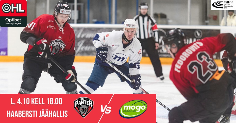 HC Panter Optibet hokiliiga. HC Panter vs HK Mogo/LSPA