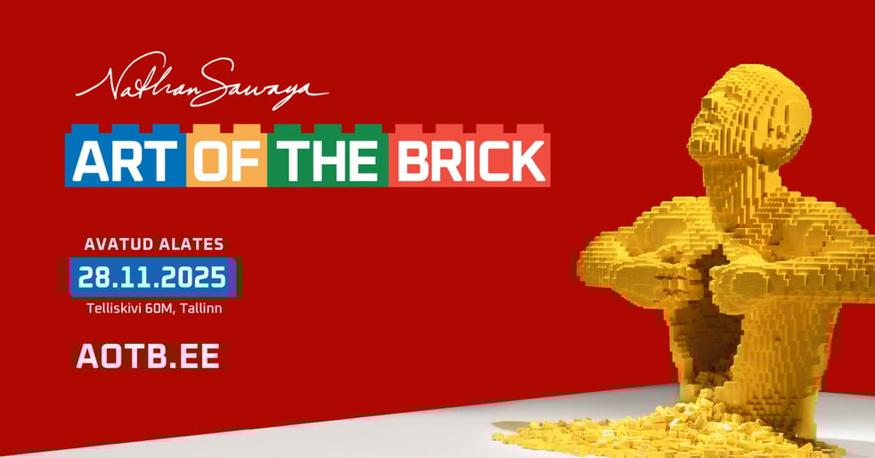 Art Of The Brick - LEGO®kunsti näitus / Time Slot ehk Kindla sisenemisajaga pilet